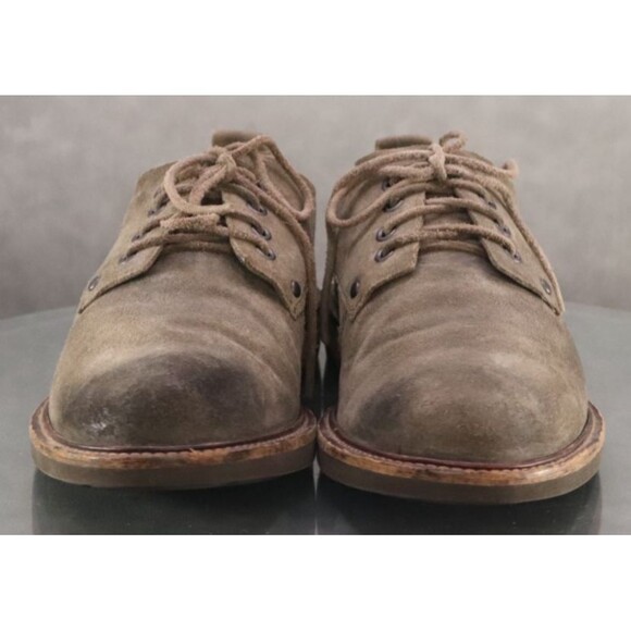 ECCO Kenton Men\'s Oxfords Dress Shoes Size EU 44 US 10-10.5 Nubuck Leather Gray main image 5